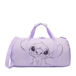Torba weekendowa Disney Classics. Fioletowe torby podróżne Disney Classics, bez wzorów. Za 119.99 zł.