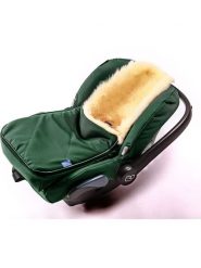 Hofbrucker Śpiworek "Maxi" w kolorze ciemnozielonym - 80 x 30 cm rozmiar: onesize. Zielone akcesoria do wózków Hofbrucker. Za 484.31 zł.