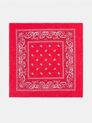 Chusta ze wzorem - czerwony. Czerwone chusty damskie Sinsay, bez wzorów. Za 7.99 zł.