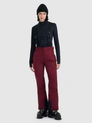 4F Spodnie narciarskie w kolorze czerwonym rozmiar: S. Czerwone spodnie dresowe damskie 4F, s, bez wzorów. Za 226.77 zł.