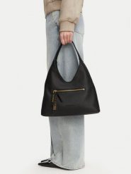 LOVE MOSCHINO Torebka JC4223PP0PKG0000 Czarny. Czarne shopper bag Love Moschino, bez wzorów, ze skóry, bez dodatków. Za 949.99 zł.