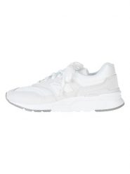 New Balance Skórzane sneakersy w kolorze białym rozmiar: 36. Białe obuwie sportowe damskie New Balance, bez zapięcia. Za 264.15 zł.