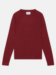 Perfect Cashmere Kaszmirowy sweter "Whitney" w kolorze bordowym rozmiar: XL. Czerwone swetry klasyczne damskie Perfect Cashmere, xl, z kaszmiru, bez kołnierzyka. Za 315.50 zł.