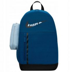 Plecak z piórnikiem Nike Elemental Sportswear. Niebieskie plecaki Nike, bez wzorów. Za 157.50 zł.