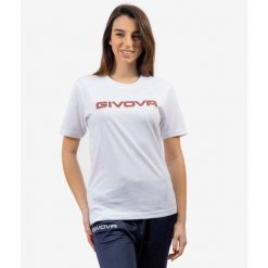 Bawełniana koszulka Givova Spot White 2xl. Białe koszulki sportowe damskie Givova, m, bez wzorów, z bawełny, bez ramiączek, do piłki ręcznej. Za 112.99 zł.