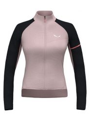 Salewa Kurtka kolarska "Vento Merino" w kolorze jasnoróżowo-czarnym rozmiar: 36. Czarne kurtki sportowe damskie Salewa, bez wzorów, z lyocellu, bez kaptura. Za 354.94 zł.