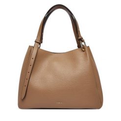 Torebka Furla. Brązowe torebki klasyczne damskie Furla, bez dodatków. Za 1,979.00 zł.