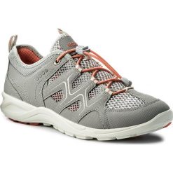 Trekkingi ECCO - Terracruise 84104351052 Silver Grey/Silver Metallic. Szare obuwie trekkingowe damskie ECCO, z materiału. W wyprzedaży za 319.00 zł.