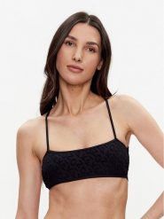 Pinko Góra od bikini Fuga 101019 A0RZ Czarny. Czarne bikini Pinko, bez wzorów, z syntetyku. Za 309.99 zł.