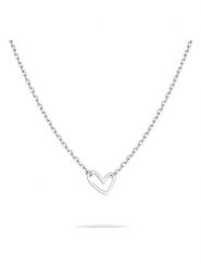 Tamaris Naszyjnik z elementem ozdobnym - dł. 45 cm rozmiar: onesize. Szare naszyjniki damskie Tamaris, ze stali. Za 121.80 zł.