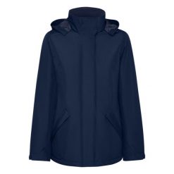 Kurtka Ocieplana Damska America. Czarne kurtki damskie ROLY, m, bez wzorów, z puchu, bez kaptura. Za 187.99 zł.
