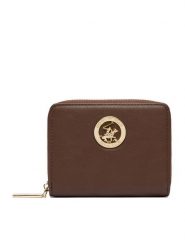 Beverly Hills Polo Club Portfel CEO-BHPC-W1-005-SS26 Brązowy. Brązowe portfele damskie Beverly Hills Polo Club, bez wzorów, z materiału. Za 69.99 zł.