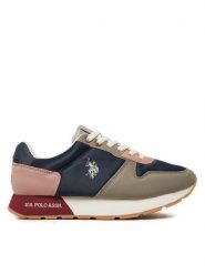 U.S. Polo Assn. Sneakersy KITTY002A Granatowy. Niebieskie obuwie sportowe damskie U.S. Polo Assn., z materiału, bez zapięcia. Za 207.99 zł.