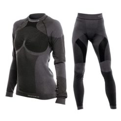 Komplet damskiej bielizny termoaktywnej Blizzard W2W Essential. Szare komplety bielizny BLIZZARD, bez wzorów. W wyprzedaży za 239.90 zł.