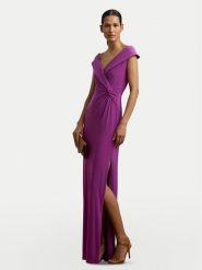 LAUREN RALPH LAUREN Sukienka wieczorowa 253863940025 Fioletowy Slim Fit. Fioletowe sukienki damskie Lauren Ralph Lauren, bez wzorów, z syntetyku, wizytowe, bez ramiączek. Za 719.99 zł.