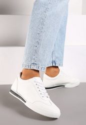 Białe Sneakersy Seems to Change. Białe obuwie sportowe casual damskie Born2be, bez zapięcia. Za 69.99 zł.