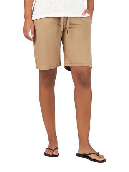 Timezone Szorty w kolorze jasnobrązowym rozmiar: W31. Brązowe szorty damskie Timezone, bez wzorów. Za 74.63 zł.