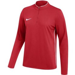 Bluza damska Nike Dri-Fit Park 26 Drill Top. Czarne bluzy damskie Nike, bez wzorów, z materiału, bez kaptura. Za 115.99 zł.