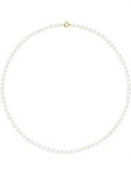 Pearline Naszyjnik perłowy w kolorze białym - dł. 42 cm rozmiar: onesize. Białe naszyjniki damskie Pearline, z perłą, złote. Za 239.99 zł.