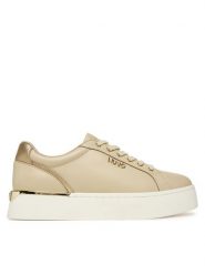 Liu Jo Sneakersy Pretty 06 BF5041 PX026 Beżowy. Brązowe obuwie sportowe damskie Liu Jo, ze skóry, bez zapięcia. Za 469.99 zł.