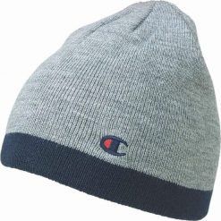 Czapka zimowa Champion Reversible. Szare czapki damskie Champion, na zimę, bez wzorów, z materiału. Za 71.99 zł.