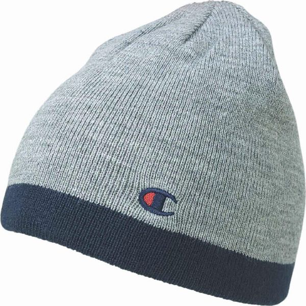 Czapka zimowa Champion Reversible. Szare czapki damskie Champion, na zimę, bez wzorów, z materiału. Za 71.99 zł.