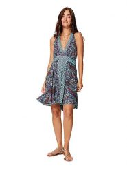 Ipanima Sukienka w kolorze turkusowym ze wzorem rozmiar: 34-40. Niebieskie sukienki damskie Ipanima, bez wzorów, bez ramiączek. Za 78.99 zł.