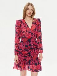 Morgan Sukienka letnia 241-RANDA.F Różowy Slim Fit. Czerwone sukienki damskie Morgan, bez wzorów, z syntetyku, bez ramiączek. Za 269.99 zł.