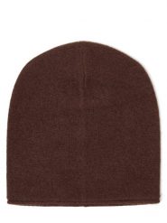 Marie Lund czapka z czystego kaszmiru Kobiety Kaszmir brązowy, ONE SIZE. Brązowe czapki damskie Marie Lund, bez wzorów, z kaszmiru. Za 249.95 zł.