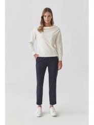 TATUUM Bluza w kolorze kremowym rozmiar: XXL. Brązowe bluzy damskie TATUUM, xxl, bez wzorów, z bawełny, bez kaptura. Za 113.36 zł.