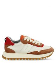 Gant Sneakersy 31537988 Beżowy. Brązowe obuwie sportowe damskie Gant, z materiału, bez zapięcia. Za 469.99 zł.