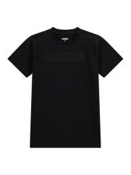 Guess Bluza K6RQ03 KAD74 Biały Regular Fit. Białe bluzy dziewczęce Guess, z aplikacjami, z bawełny, bez ramiączek, bez kaptura. Za 179.99 zł.