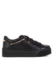 MEXX Sneakersy MX/010C-ARC Czarny. Czarne obuwie sportowe damskie Mexx, ze skóry, bez zapięcia. Za 299.99 zł.