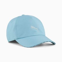 Czapka z daszkiem unisex Puma TRAINING niebieska 02660906. Niebieskie czapki z daszkiem damskie Puma, bez wzorów, z materiału. Za 65.05 zł.