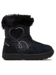 Primigi Kozaki GORE-TEX 4850011 M Granatowy. Niebieskie kozaki dziewczęce Primigi, bez wzorów, z gore-texu, bez obcasa, bez zapięcia. Za 339.99 zł.
