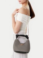 Guess Torebka Mirema HWWG96 31010 Czarny. Czarne torebki klasyczne damskie Guess, ze skóry, bez dodatków. Za 359.99 zł.