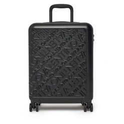 Walizka kabinowa Valentino. Czarne walizki Valentino, bez wzorów. Za 589.99 zł.