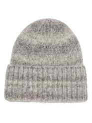 Becksöndergaard Czapka "Lenny" w kolorze jasnoszarym rozmiar: onesize. Szare czapki damskie Becksöndergaard, bez wzorów, z bawełny. Za 127.05 zł.