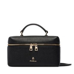 Torebka Furla. Czarne torebki klasyczne damskie Furla, bez dodatków. Za 944.99 zł.