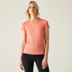 Koszulka sportowa damska Fingal Edition szybkoschnąca. Brązowe koszulki sportowe damskie Regatta, bez wzorów, bez ramiączek, trekkingowe. Za 100.50 zł.