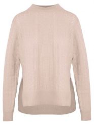 Malo Optimum Sweter w kolorze jasnoróżowym rozmiar: M. Różowe swetry klasyczne damskie Malo Optimum, m, z kaszmiru, bez kołnierzyka. Za 395.00 zł.