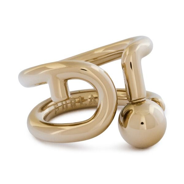 Pierścionek Furla. Żółte pierścionki damskie Furla, złote. Za 329.99 zł.