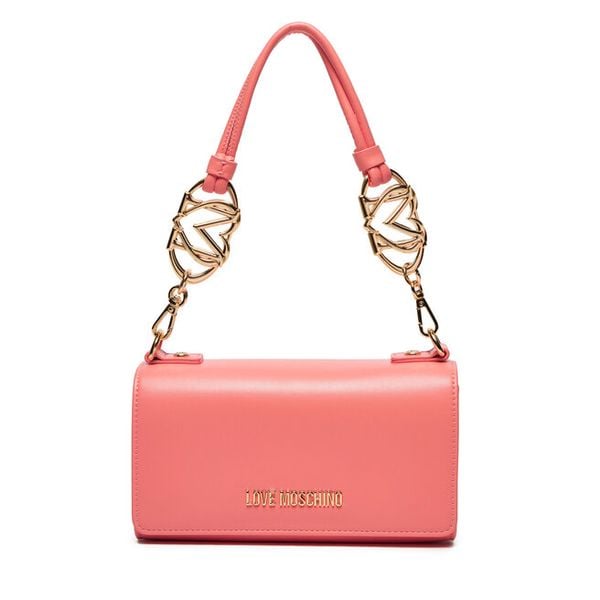 Torebka LOVE MOSCHINO. Pomarańczowe torebki klasyczne damskie Love Moschino, bez dodatków. Za 629.99 zł.