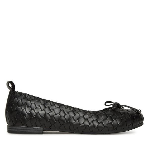 Baleriny Marco Tozzi. Czarne balerinki damskie Marco Tozzi, bez wzorów. Za 149.99 zł.