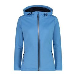 Bluza damska turystyczna CMP 31E1836. Niebieskie bluzy damskie CMP, l, bez wzorów, bez kaptura. Za 418.85 zł.
