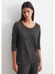 Marc O´Polo Sweter w kolorze antracytowym rozmiar: L. Czarne swetry klasyczne damskie l, bez kołnierzyka. Za 156.61 zł.