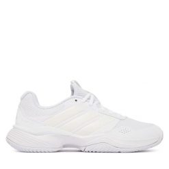 Buty do tenisa adidas. Białe obuwie sportowe treningowe Adidas, tenisowe. Za 329.99 zł.