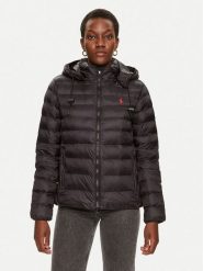 Polo Ralph Lauren Kurtka zimowa 211958932002 Czarny Relaxed Fit. Czarne kurtki damskie Polo Ralph Lauren, na zimę, xs, bez wzorów, z syntetyku, bez kaptura. Za 1,439.00 zł.
