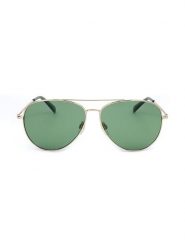 Levi's Okulary przeciwsłoneczne unisex w kolorze złoto-zielonym rozmiar: 60. Zielone okulary przeciwsłoneczne damskie Levi's. Za 164.95 zł.