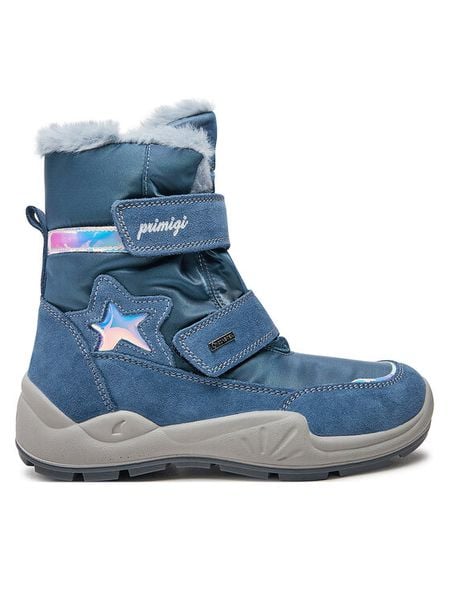 Primigi Śniegowce 6878522 D GORE-TEX Niebieski. Niebieskie kozaki dziewczęce Primigi, bez wzorów, z gore-texu, bez obcasa, bez zapięcia. Za 309.99 zł.